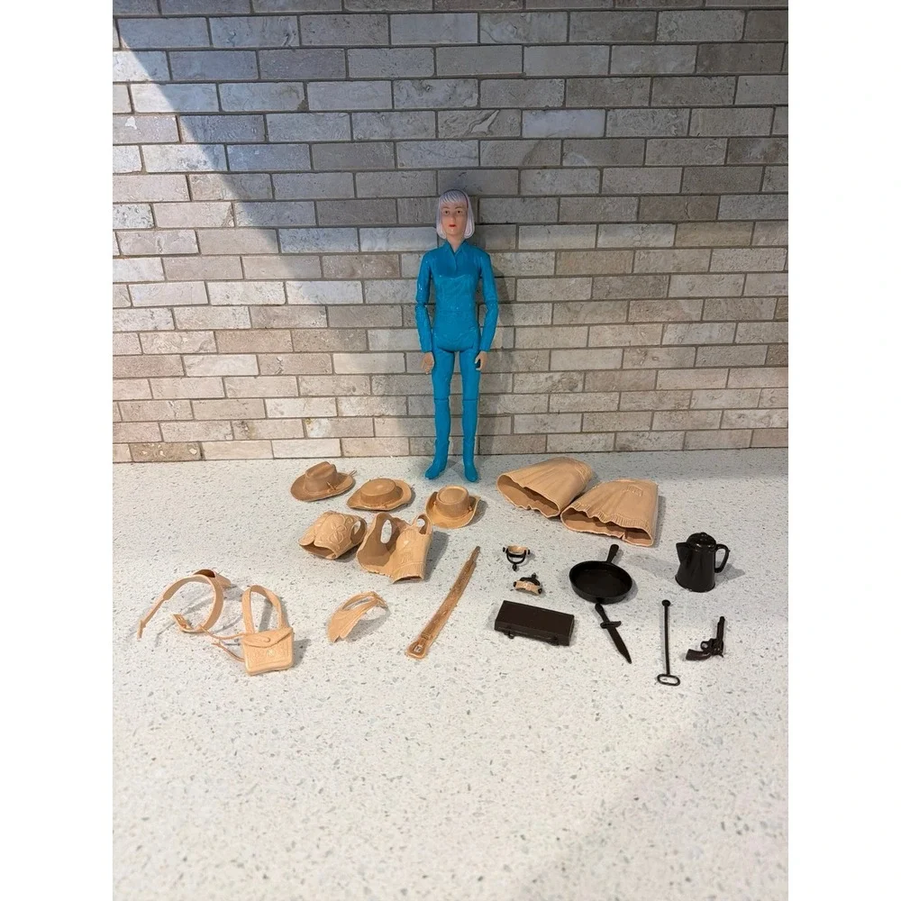 Louis Marx Jane West Cowgirl‎ Johnny West Figure